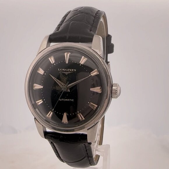 Vintage Longines All-Guard Men's Automatic Wristwatch 19AS Swiss Stainless Steel - Picture 1 of 10